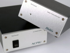 Trichord Research Ltd. Diablo phono stage with Never Connected PSU